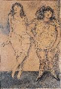 Jules Pascin Two lady china oil painting artist